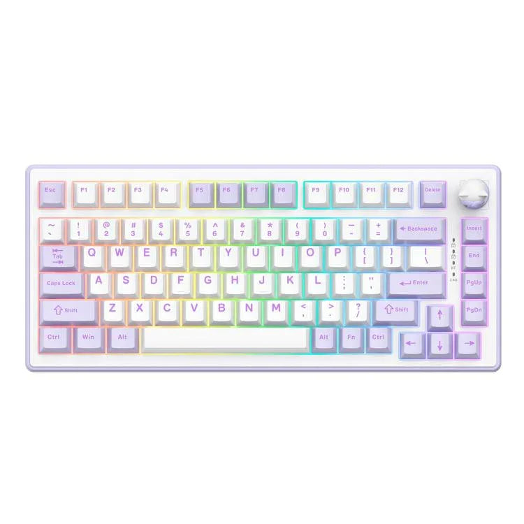 ONIKUMA MT707 82 Keys RGB Tri-mode Mechanical Gaming Keyboard