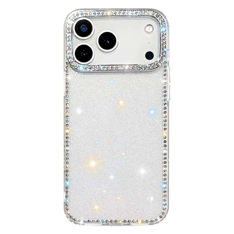 Rhinestone Dual-side IMD PC Hybrid TPU Phone Case, For iPhone 17 Pro Max, For iPhone 17 Pro, For iPhone 17, For iPhone Air, For iPhone 16 Pro Max, For iPhone 16 Pro, For iPhone 16 Plus, For iPhone 16