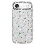 Rhinestone Dual-side IMD PC Hybrid TPU Phone Case, For iPhone 17 Pro Max, For iPhone 17 Pro, For iPhone 17, For iPhone Air, For iPhone 16 Pro Max, For iPhone 16 Pro, For iPhone 16 Plus, For iPhone 16