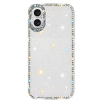 Rhinestone Dual-side IMD PC Hybrid TPU Phone Case, For iPhone 17 Pro Max, For iPhone 17 Pro, For iPhone 17, For iPhone Air, For iPhone 16 Pro Max, For iPhone 16 Pro, For iPhone 16 Plus, For iPhone 16