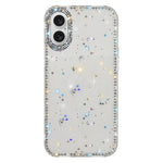 Rhinestone Dual-side IMD PC Hybrid TPU Phone Case, For iPhone 17 Pro Max, For iPhone 17 Pro, For iPhone 17, For iPhone Air, For iPhone 16 Pro Max, For iPhone 16 Pro, For iPhone 16 Plus, For iPhone 16