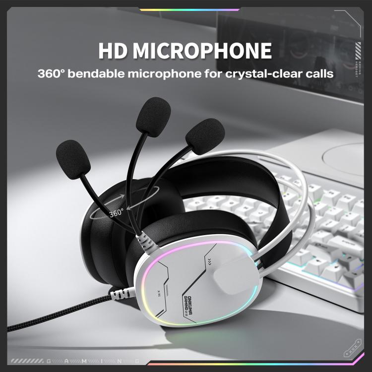 ONIKUMA X91 Over-ear Wired Earphone with Microphone