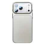 Frosted Acrylic Hybrid TPU Phone Case with Lens Film, For iPhone 17 Pro Max, For iPhone 17 Pro