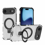 غطاء هاتف مقاوم للصدمات مع حامل شبكي، لهواتف iPhone 17 Pro Max، iPhone 17 Pro، iPhone 17، iPhone Air