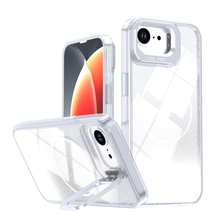 حافظة هاتف بإطار عدسة مغناطيسية متدرجة لامعة، لهواتف iPhone 17e / 16e، iPhone 17 Pro Max، iPhone 17 Pro، iPhone 17، iPhone Air، iPhone 16 Pro Max، iPhone 16 Pro، iPhone 16 Plus، iPhone 16
