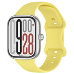 xDfind Solid Color Butterfly Buckle Silicone Watch Band, For Xiaomi Band 10 Pro / 9 Pro / Redmi Watch 6