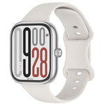 xDfind Solid Color Butterfly Buckle Silicone Watch Band, For Xiaomi Band 10 Pro / 9 Pro / Redmi Watch 6