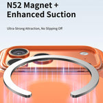 Vacuum Airbag TPU + Acrylic Magnetic Shockproof Phone Case, For iPhone 17 Pro Max, For iPhone 17 Pro, For iPhone 17