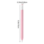 غطاء سيليكون شفاف قابل للفصل لقلم Stylus من XDcase، لأقلام Apple Pencil USB-C / 3