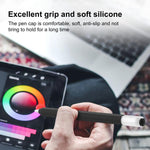 غطاء سيليكون شفاف قابل للفصل لقلم Stylus من XDcase، لأقلام Apple Pencil USB-C / 3