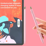غطاء قلم ستايلس سيليكون مقاوم للانزلاق بنقشة فواكه وخضروات من XDcase، لقلم Apple Pencil Pro / 2