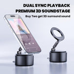 A5 Multifunctional Magnetic Phone Holder Bluetooth Speaker, A5 (Black), A5 (Dark Blue)