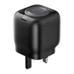شاحن سفر GaN 3 في 1 Havit UC250 35 واط مع كابل Type-C قابل للسحب، UC250 (قابس المملكة المتحدة)