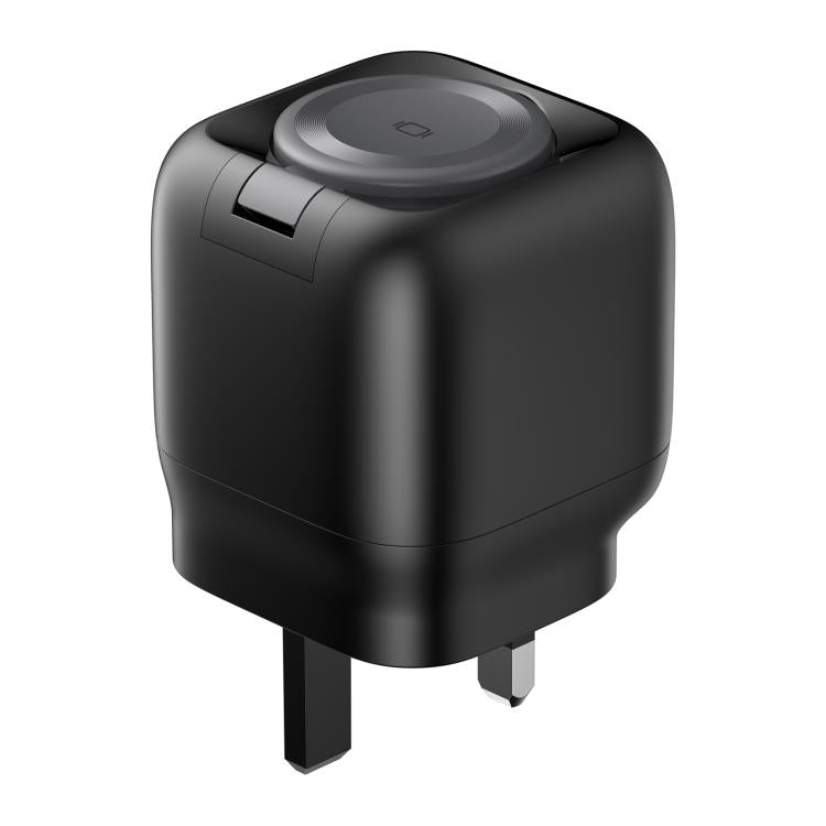 شاحن سفر GaN 3 في 1 Havit UC250 35 واط مع كابل Type-C قابل للسحب، UC250 (قابس المملكة المتحدة)