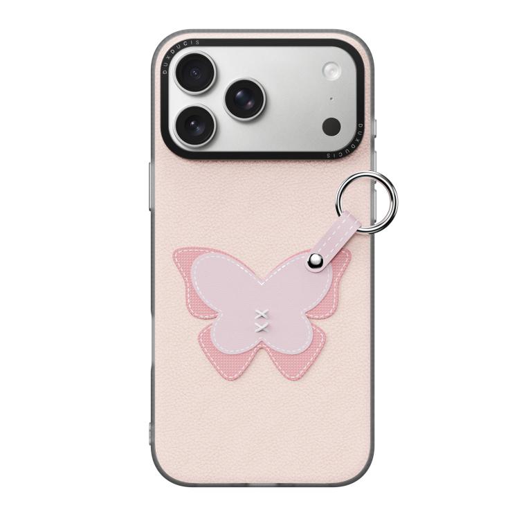 غطاء هاتف من سلسلة DUX DUCIS LUVY مع حلقة إصبع، لهواتف iPhone 17 Pro Max، iPhone 17 Pro، iPhone 17