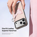 غطاء هاتف من سلسلة DUX DUCIS LUVY مع حلقة إصبع، لهواتف iPhone 17 Pro Max، iPhone 17 Pro، iPhone 17