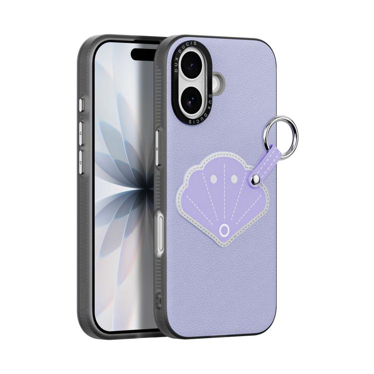 غطاء هاتف من سلسلة DUX DUCIS LUVY مع حلقة إصبع، لهواتف iPhone 17 Pro Max، iPhone 17 Pro، iPhone 17