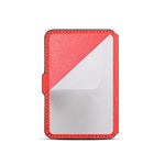 ESEBLE Adhesive Style Color Blocked Folding Mobile Phone Card Slots Holder