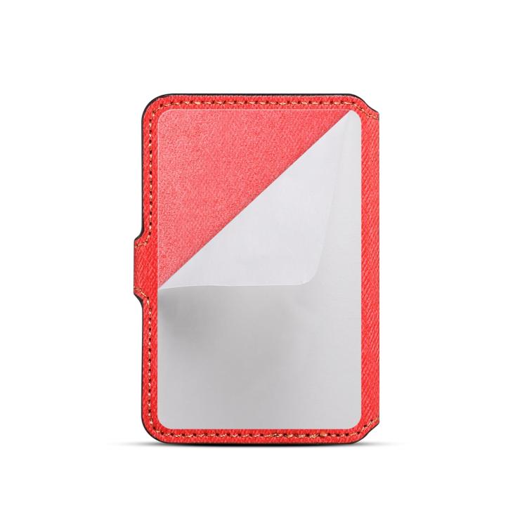 ESEBLE Adhesive Style Color Blocked Folding Mobile Phone Card Slots Holder