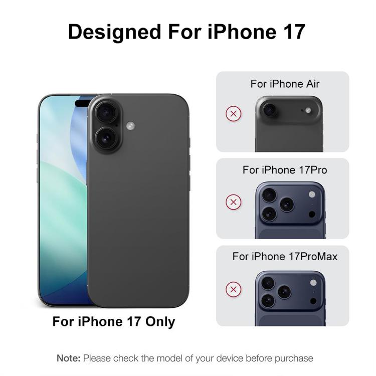 XDcase 5pcs AF + AR Hawkeye Camera Lens Protector with Alignment Tool, For iPhone 17