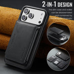 MAGKING K3 Series MagSafe RFID K3 Pro Card Bag Detachable Phone Case, For iPhone 17 Pro Max, For iPhone 17 Pro, For iPhone Air