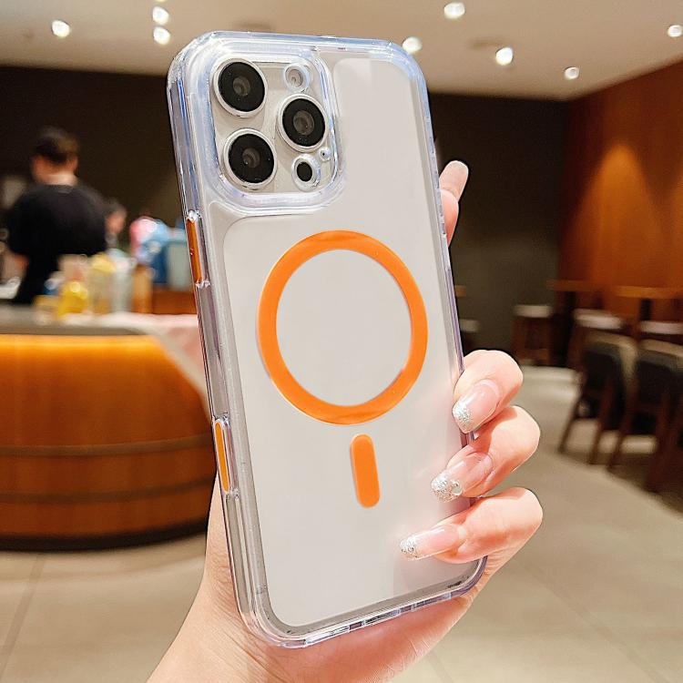 Frosted PC Hybrid TPU Magnetic Phone Case with AI Sensing Key, For iPhone 17 Pro Max, For iPhone 17 Pro, For iPhone 17, For iPhone Air, For iPhone 16 Pro Max, For iPhone 16 Pro, For iPhone 16