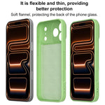 XDcase AI Button Integrated Full Coverage Imitation Silicone Phone Case, For iPhone 17 Pro Max, For iPhone 17 Pro