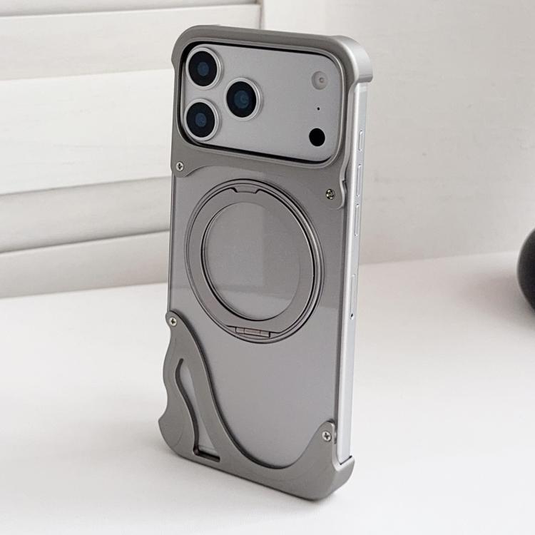 حامل هاتف دوّار 360 درجة بدون إطار معدني بلون دولفين الأصلي مع مغناطيس، لهاتف iPhone 17 Pro Max، iPhone 17 Pro
