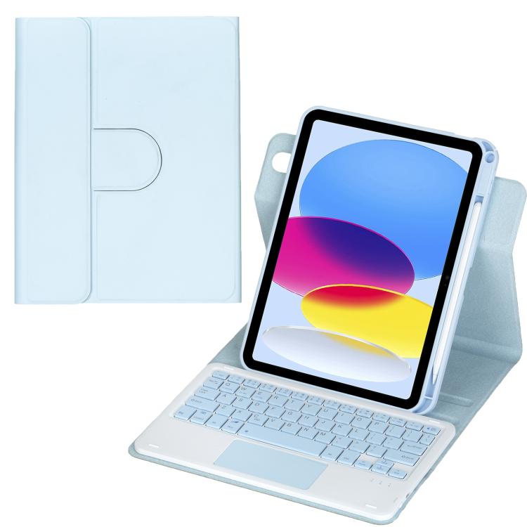 360-degree Rotation Bluetooth Keyboard Leather Tablet Case with Touchpad, For iPad Pro 11 2025 / 2024, For iPad 2025 / 2022, For iPad Air 11 2025 / iPad Pro 11 2022, For iPad 10.2 2021 / 2019 / iPad Air 3