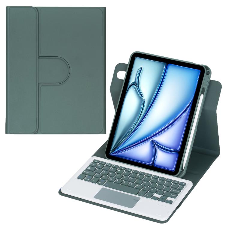 360-degree Rotation Bluetooth Keyboard Leather Tablet Case with Touchpad, For iPad Pro 11 2025 / 2024, For iPad 2025 / 2022, For iPad Air 11 2025 / iPad Pro 11 2022, For iPad 10.2 2021 / 2019 / iPad Air 3