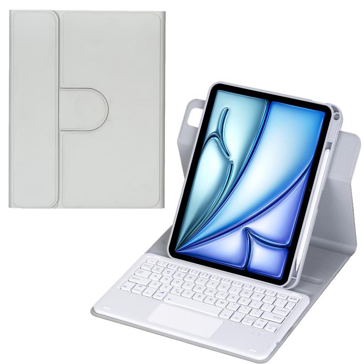 360-degree Rotation Bluetooth Keyboard Leather Tablet Case with Touchpad, For iPad Pro 11 2025 / 2024, For iPad 2025 / 2022, For iPad Air 11 2025 / iPad Pro 11 2022, For iPad 10.2 2021 / 2019 / iPad Air 3