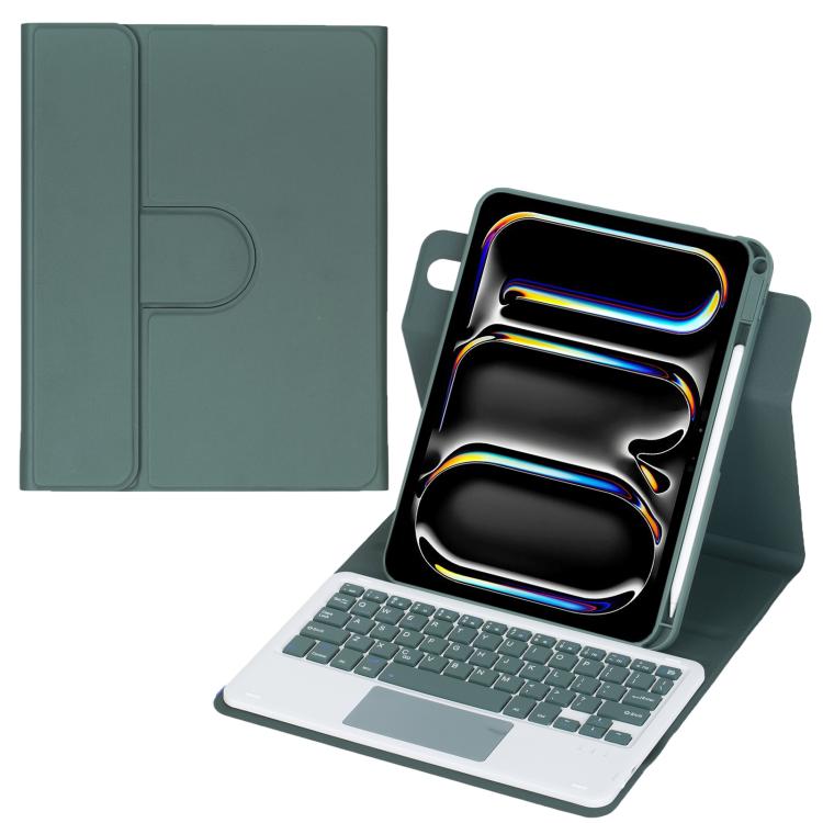 360-degree Rotation Bluetooth Keyboard Leather Tablet Case with Touchpad, For iPad Pro 11 2025 / 2024, For iPad 2025 / 2022, For iPad Air 11 2025 / iPad Pro 11 2022, For iPad 10.2 2021 / 2019 / iPad Air 3