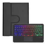 360-degree Rotation Backlight Bluetooth Keyboard Leather Tablet Case with Touchpad, For iPad Pro 11 2025 / 2024, For iPad 2025 / 2022, For iPad Air 11 2025 / iPad Pro 11 2022, For iPad 10.2 2021 / 2019 / iPad Air 3
