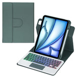 360-degree Rotation Backlight Bluetooth Keyboard Leather Tablet Case with Touchpad, For iPad Pro 11 2025 / 2024, For iPad 2025 / 2022, For iPad Air 11 2025 / iPad Pro 11 2022, For iPad 10.2 2021 / 2019 / iPad Air 3