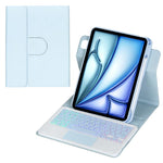 360-degree Rotation Backlight Bluetooth Keyboard Leather Tablet Case with Touchpad, For iPad Pro 11 2025 / 2024, For iPad 2025 / 2022, For iPad Air 11 2025 / iPad Pro 11 2022, For iPad 10.2 2021 / 2019 / iPad Air 3