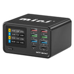 شاحن متعدد الوظائف MaAnt Dianba Mini 75W بثمانية منافذ PD يدعم الشحن السريع PD، قابس الاتحاد الأوروبي MaAnt Dianba Mini