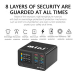 شاحن متعدد الوظائف MaAnt Dianba Mini 75W بثمانية منافذ PD يدعم الشحن السريع PD، قابس الاتحاد الأوروبي MaAnt Dianba Mini