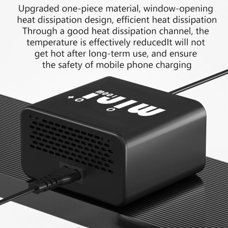 شاحن متعدد الوظائف MaAnt Dianba Mini 75W بثمانية منافذ PD يدعم الشحن السريع PD، قابس الاتحاد الأوروبي MaAnt Dianba Mini