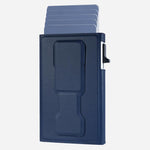 Magnetic Automatic Pop-up Mobile Phone Holder RFID Card Slots