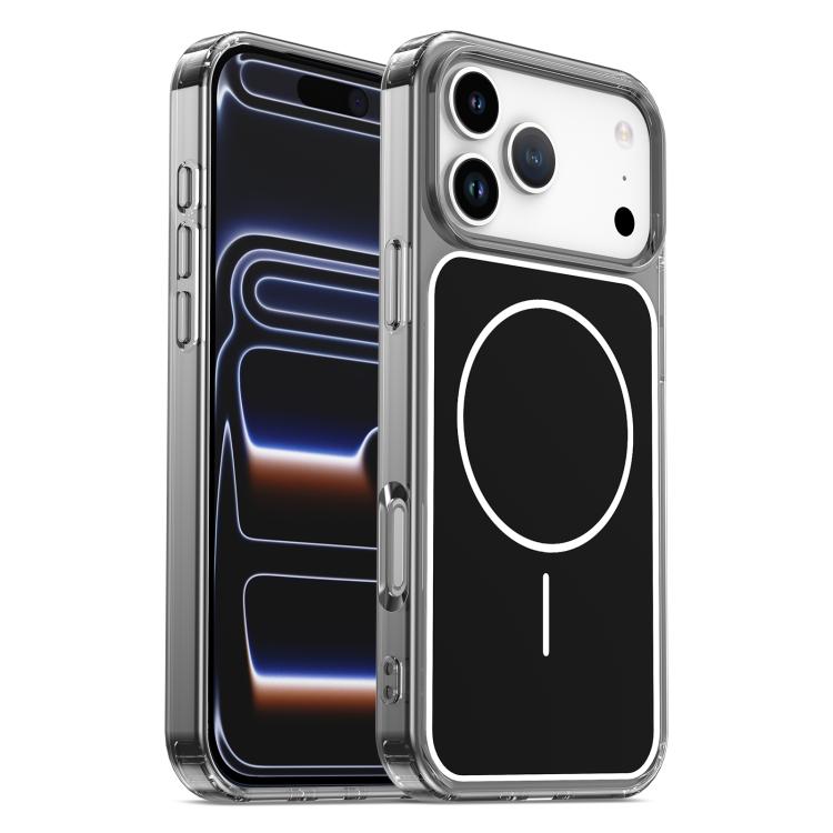غطاء هاتف مغناطيسي هجين من PC وTPU بلون Color Shield، لهاتف iPhone 17 Pro Max، iPhone 17 Pro