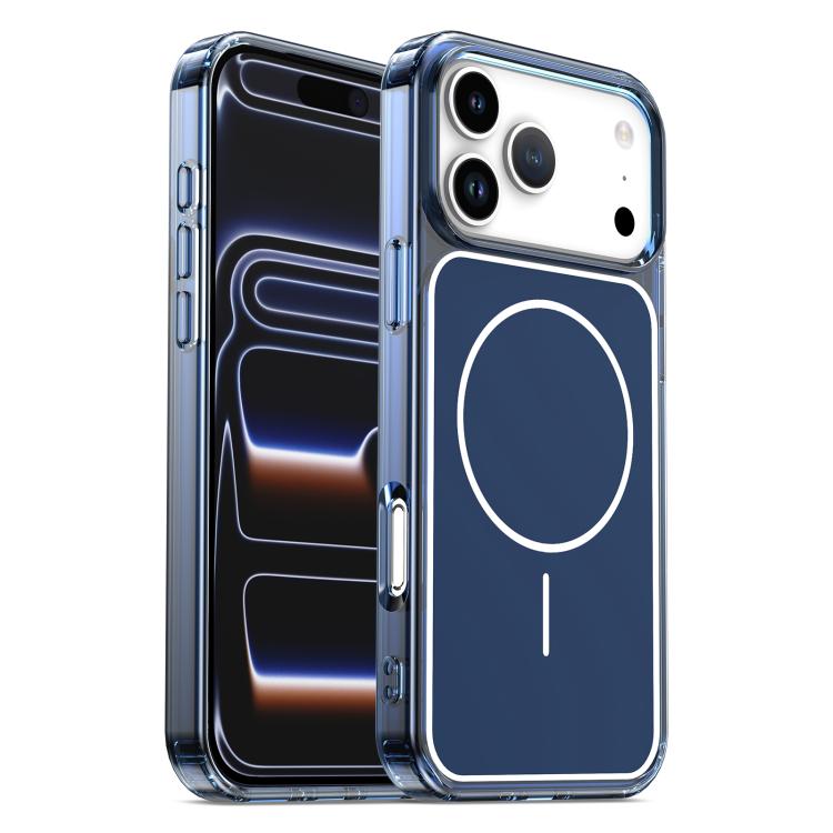 غطاء هاتف مغناطيسي هجين من PC وTPU بلون Color Shield، لهاتف iPhone 17 Pro Max، iPhone 17 Pro