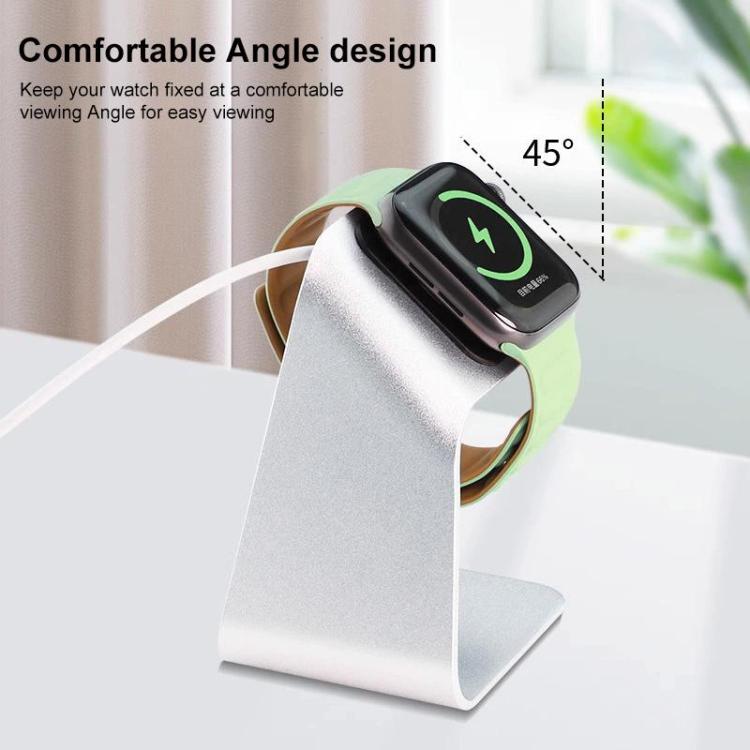 xDfind For Apple Watch Smart Watch Aluminum Alloy Charging Holder and Type-C Charger Set, Aluminum Alloy+Type-C