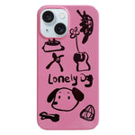 Painted Pattern PC Phone Case, For iPhone 17