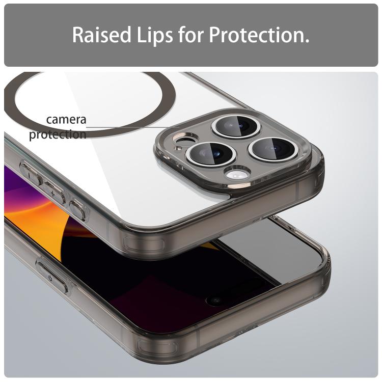 غطاء هاتف مقاوم للصدمات مع وسادة هوائية من TPU هجين وPC مع MagSafe، لجهاز iPhone 15