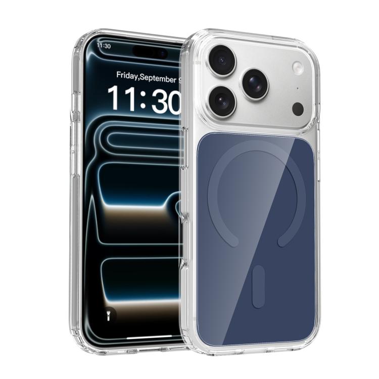 Colorful Hard PC Hybrid Soft TPU Magnetic Phone Case, For iPhone 17 Pro Max, For iPhone 17 Pro, For iPhone 17