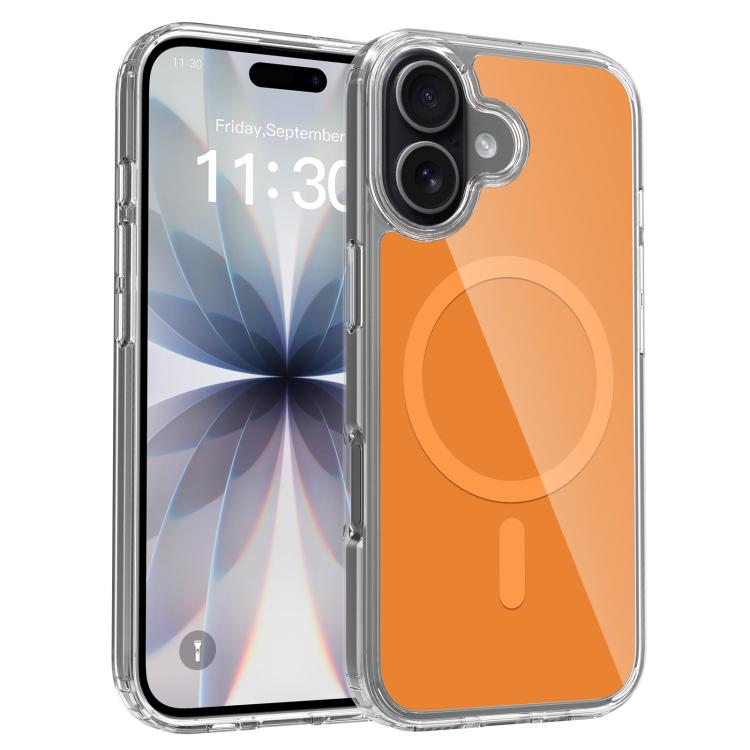 Colorful Hard PC Hybrid Soft TPU Magnetic Phone Case, For iPhone 17 Pro Max, For iPhone 17 Pro, For iPhone 17