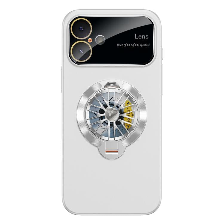 حافظة هاتف مغناطيسية مع نافذة كاميرا من PC وستاند دوار جيروسكوبي، لهواتف iPhone 16 Plus، iPhone 16، iPhone 15 Pro Max، iPhone 15 Pro، iPhone 15 Plus، iPhone 15