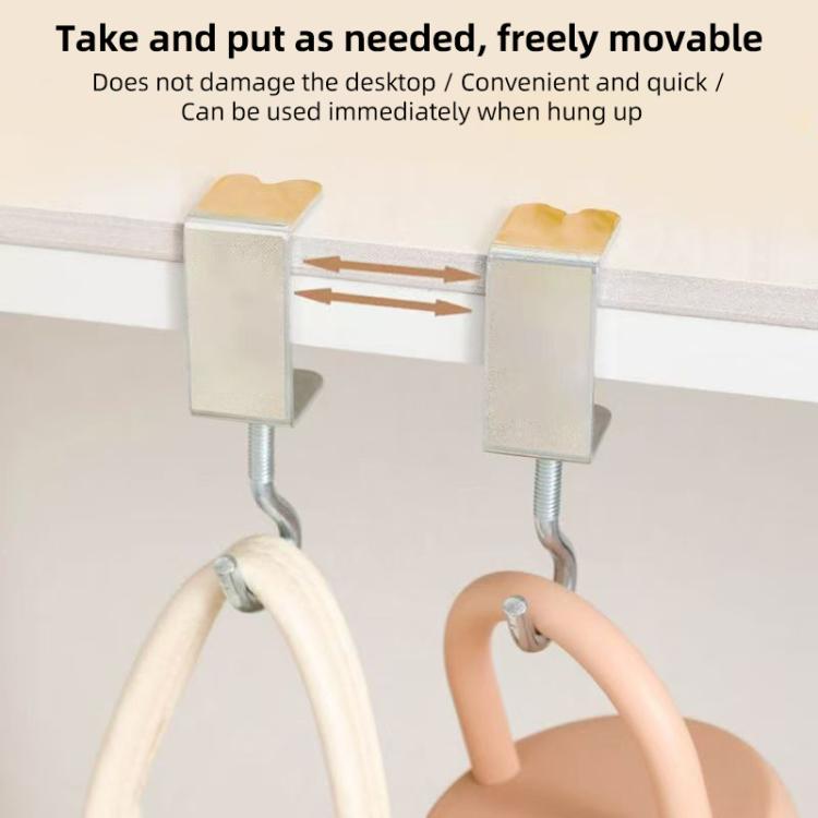 360 Degree Rotatable No-drilling Table Hook