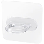 100pcs/Pack Multifunctional Transparent Self-Adhesive Round Hook