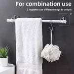 100pcs/Pack Multifunctional Transparent Self-Adhesive Round Hook